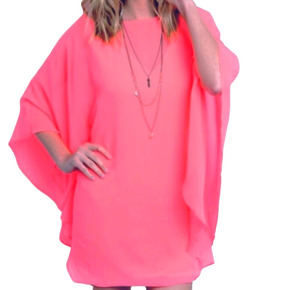 NWT Coral Flattering Versatile Dolman Dress - Picture 1 of 4